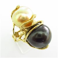Anello Damiata Gioielli Donna in Oro giallo Perla 4309/102-D199 - 4309/102-D199